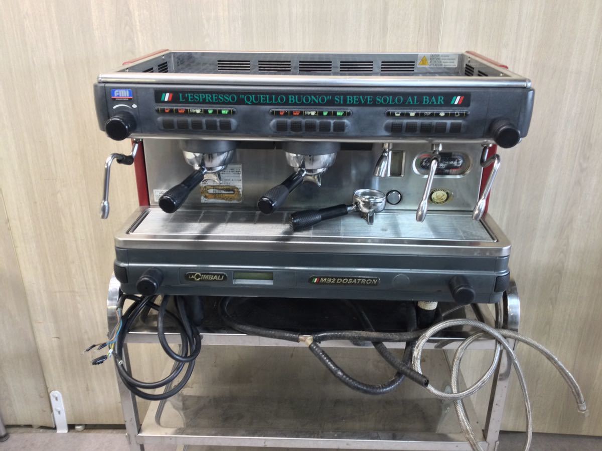 何でも揃う FMI/LA (A196) CIMBALI メーカーメンテナンスが必要 幅780
