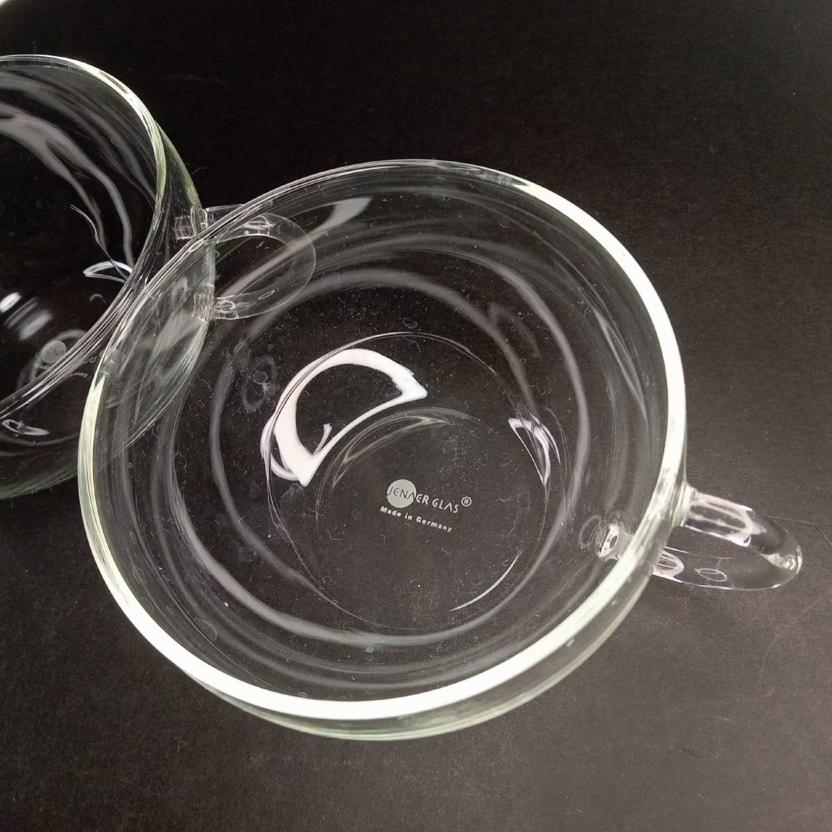 【AIKU-YA】イエナグラス ドイツ製 カップ 2つ イエナガラス_画像6