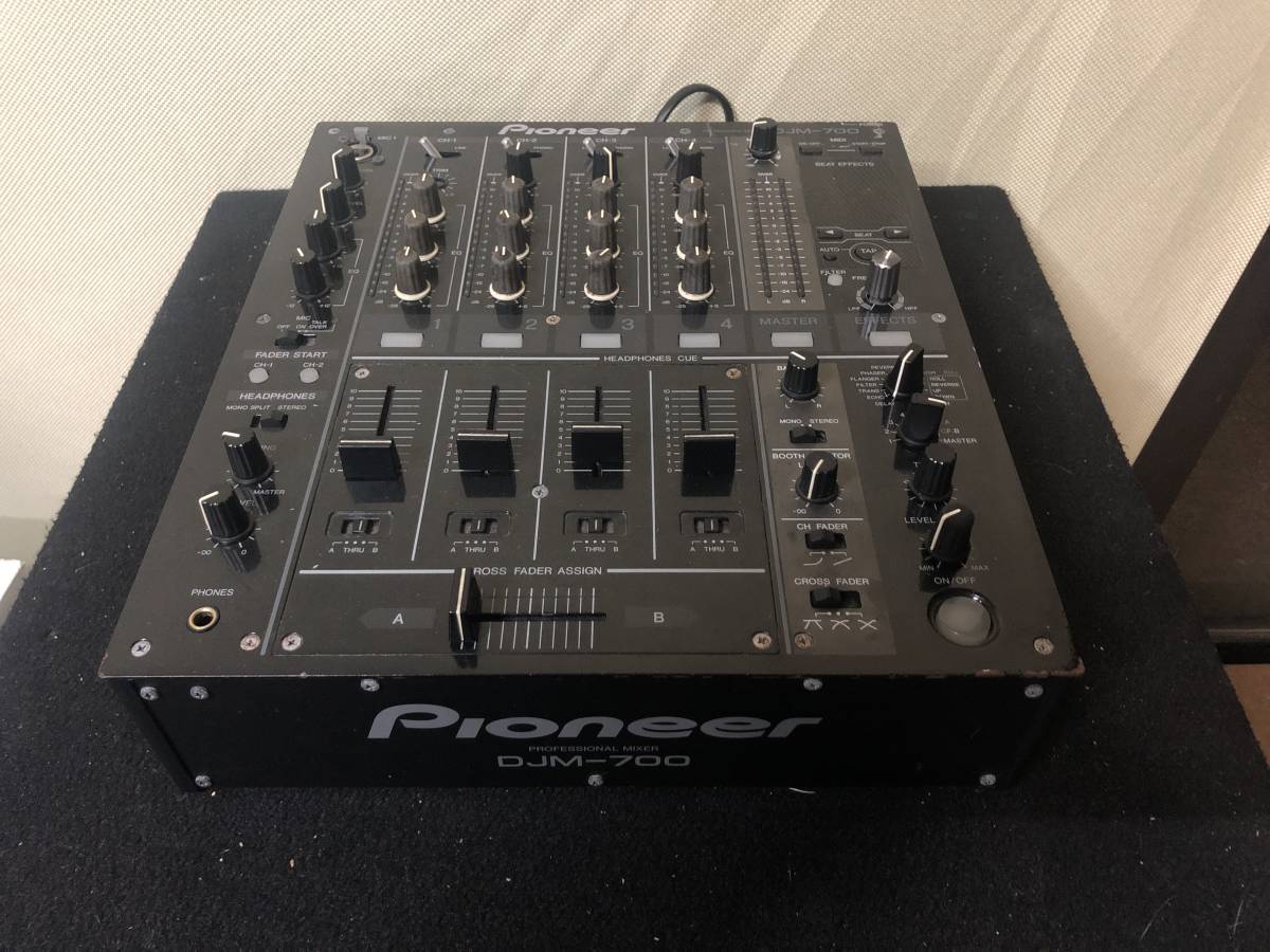 ジャンク DJM-700 pioneer DJミキサー-