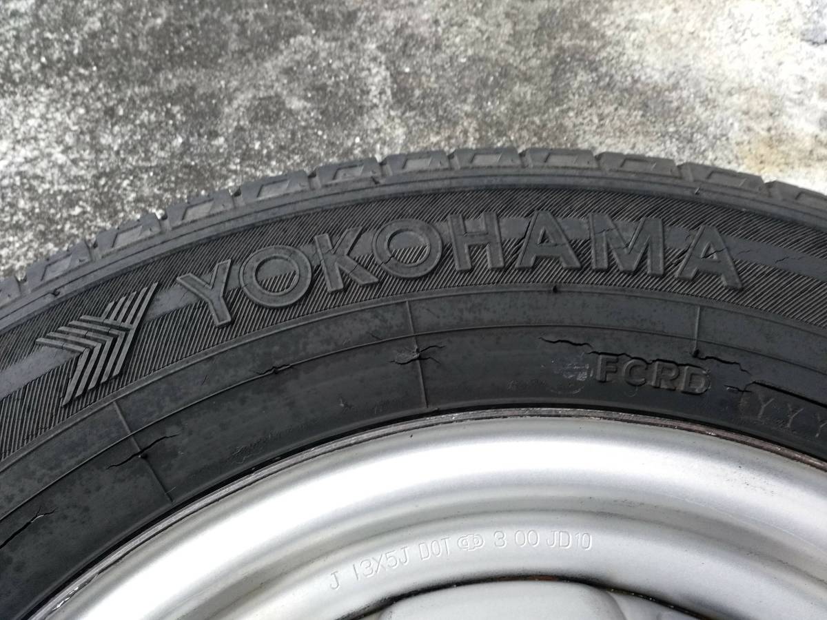 YOKOHAMA DELIVERYSTAR808 165R13 8PR 114.3 4H タイヤホイールセット ライトエースタウンエースの画像5