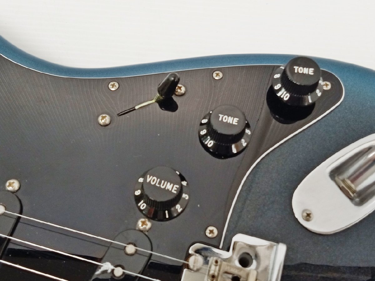 [7D-510-011] エレキギター Fender USA ProII Strat Dark Night フェンダーUSA ストラト 本体+ハードケース付き 動作確認済 中古_画像5