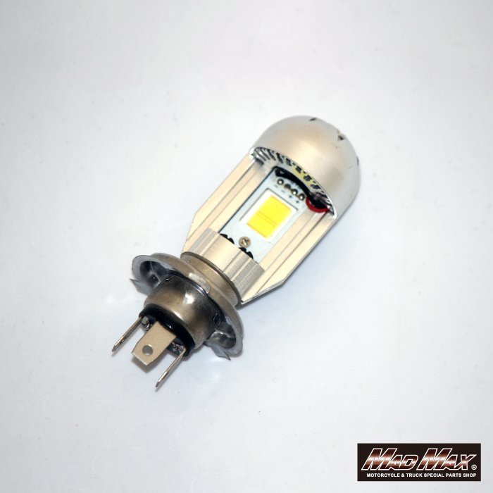 バイク/カー用品 LEDヘッドライト H4 ヘッドライトランプ 6000K ホワイト発光 12V 2個SET/プラド FJクルーザー バモス ライフ【送料800円】_画像1