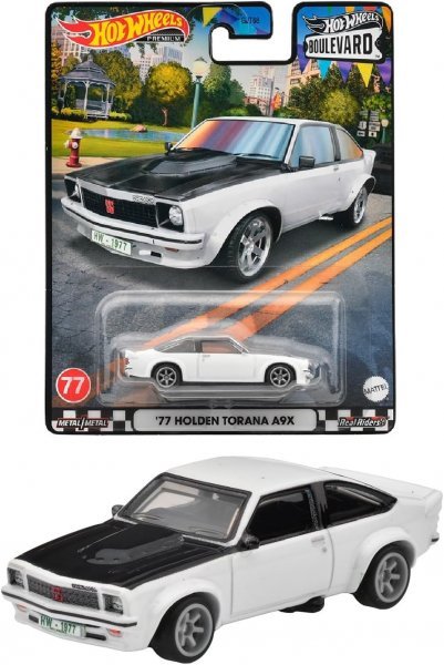 即決☆☆ブールバード - '77 ホールデン トラナ A9X HOLDEN TORANA HKF12　メタルシャーシ　リアルライダー　プレミアムモデル HOT WHEELS_画像4