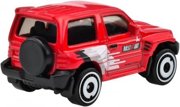 即決☆☆三菱 パジェロ エボリューション ラリーアート MITSUBISHI PAJERO EVOLUTION RALLI ART　MUD STUDS ホットウィール Hot Wheels_画像3