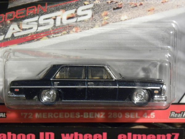 SALE即決 現物☆☆'72 MERCEDES-BENZ 280 SEL 4.5 メルセデスベンツ　MODERN CLASSICS CAR CULTURE　プレミアムモデル HOT WHEELS☆MB112_画像2