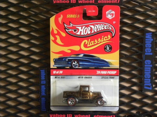 即決☆☆'29 FORD PICKUP HW CLASSICS METAL BODY METALCHASSIS SPECIAL PAINT 　ホットウィール Hot Wheels_画像2