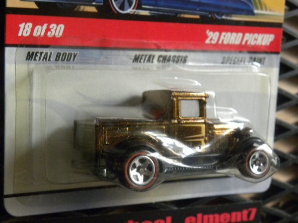 即決☆☆'29 FORD PICKUP HW CLASSICS METAL BODY METALCHASSIS SPECIAL PAINT 　ホットウィール Hot Wheels_画像5