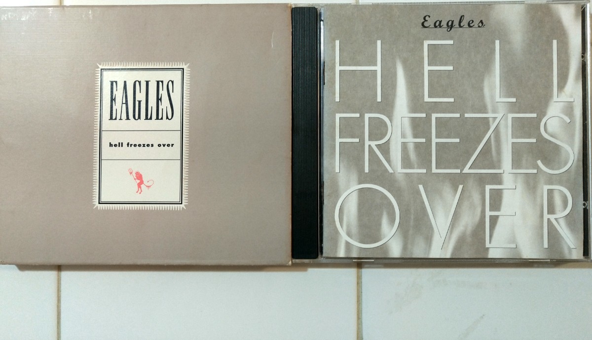 スリーブケース仕様 THE EAGLES イーグルス/HELL FREEZES OVER (US盤) ホテル・カリフォルニア グレン・フライ ドン・ヘンリー ティモシーB_画像3