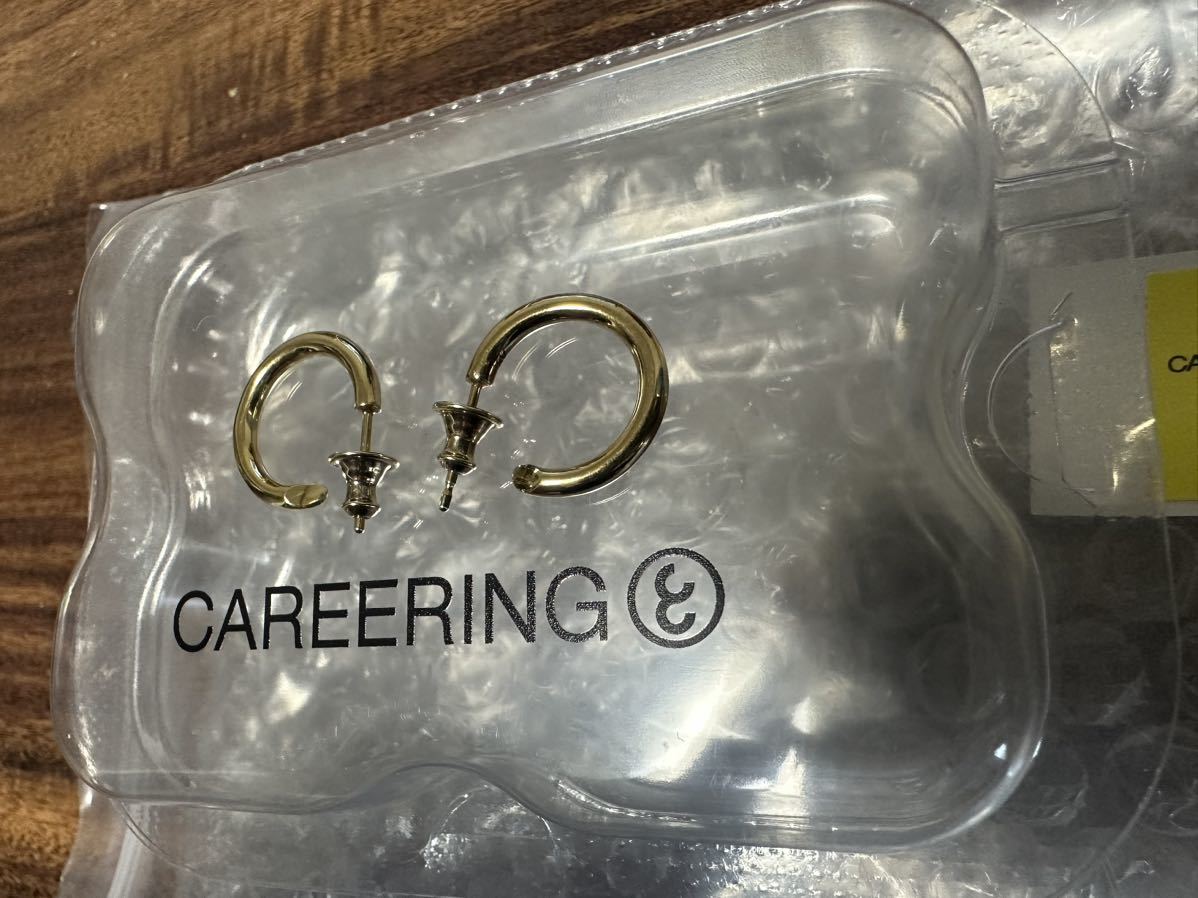 CAREERING PLACEBO 301 ゴールド 両耳 キャリアリング ピアス CAREERING PLACEBO 301 ゴールド 両耳 キャリアリング ピアス