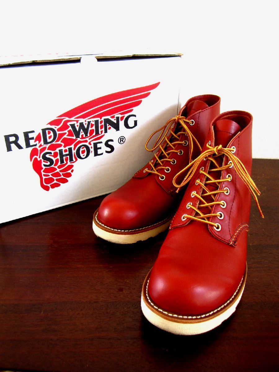 RedWing《即決・送料無料》 アイリッシュセッター プレーントゥ 8166