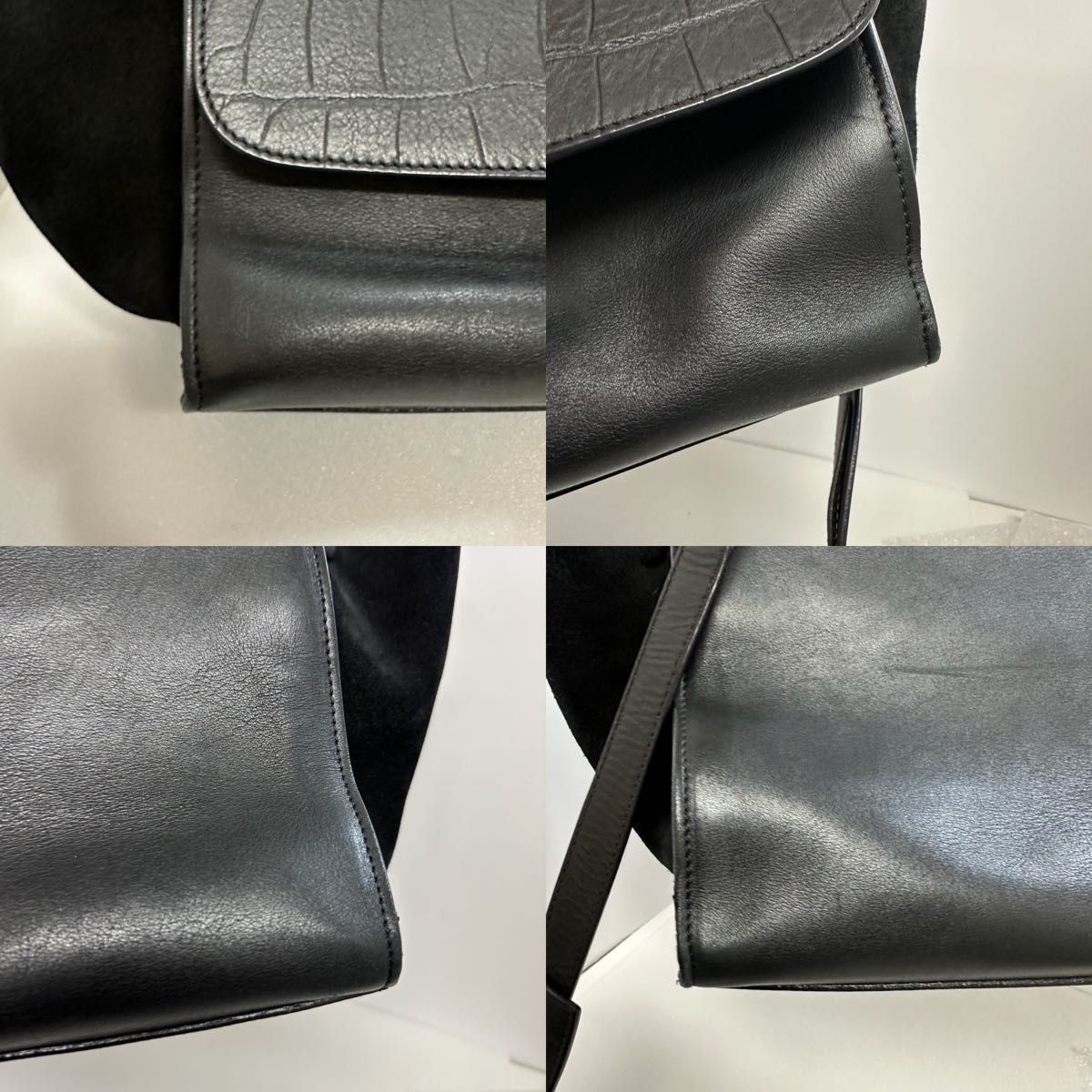値下げ不可 美品 セリーヌ トラペーズ 2way 黒 ショルダーバッグ