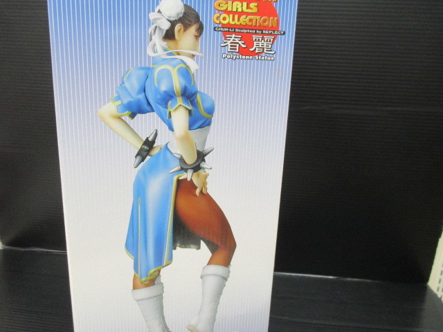  фигурка весна красота [ Street Fighter ] Capcom Girls Collection поли Stone производства покрашен конечный продукт 