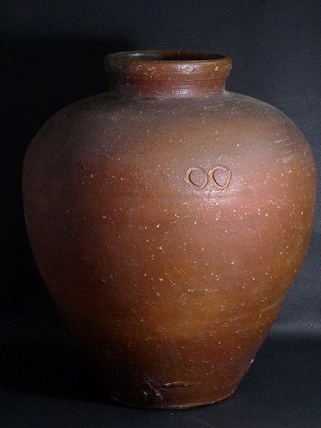 M296S 花瓶 信楽 古い 壺-