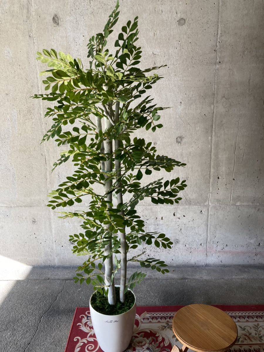 光触媒 人工観葉植物 ウォールグリーン フェイクグリーン DXユッカ1.2m-