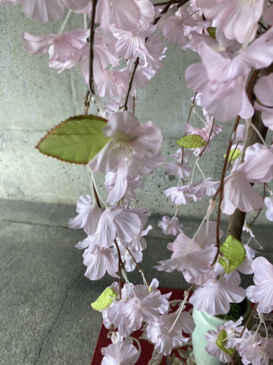 光触媒 人工観葉植物 ウォールグリーン フェイクグリーン 枝垂れ桜