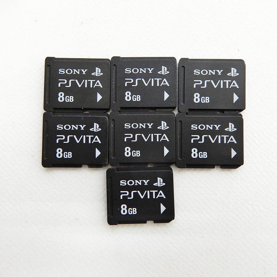 PS Vita メモリーカード 8GB まとめ 7枚セット [X7930]