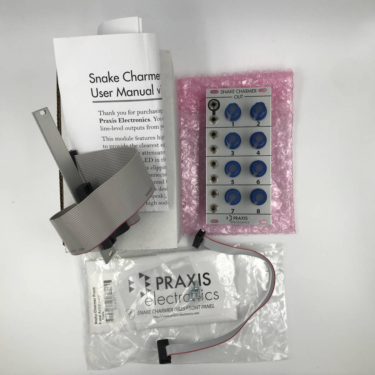 Praxis Electronics Snake Charmer Out( евро подставка Eurorack Doepfer)