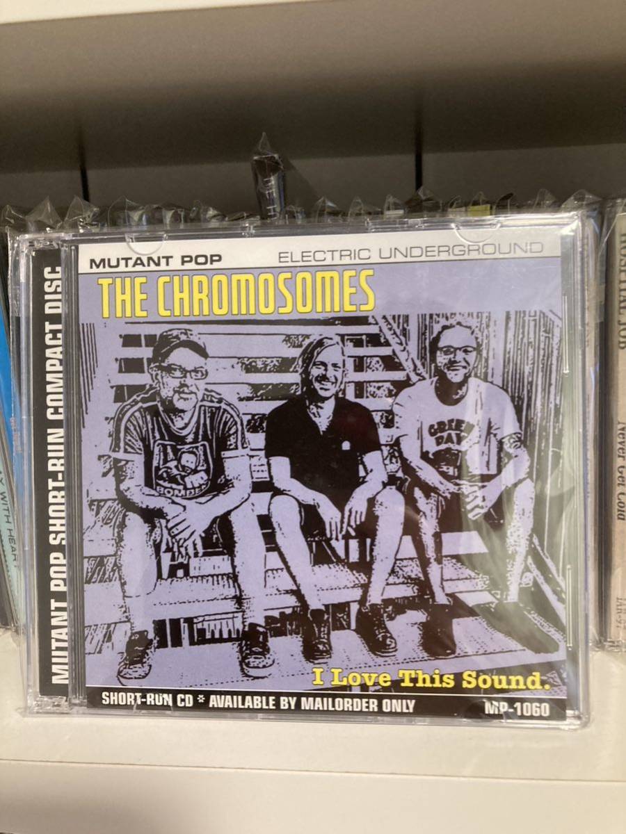 The Chromosomes 「I Love This Sound. 」CD punk pop surf melodic italy sonic surf city ramones manges queers mutant pop_画像1
