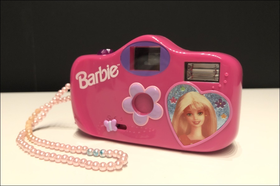 【送料無料】東京)◇Barbie バービー トイカメラ 35mmフィルムカメラ_画像1