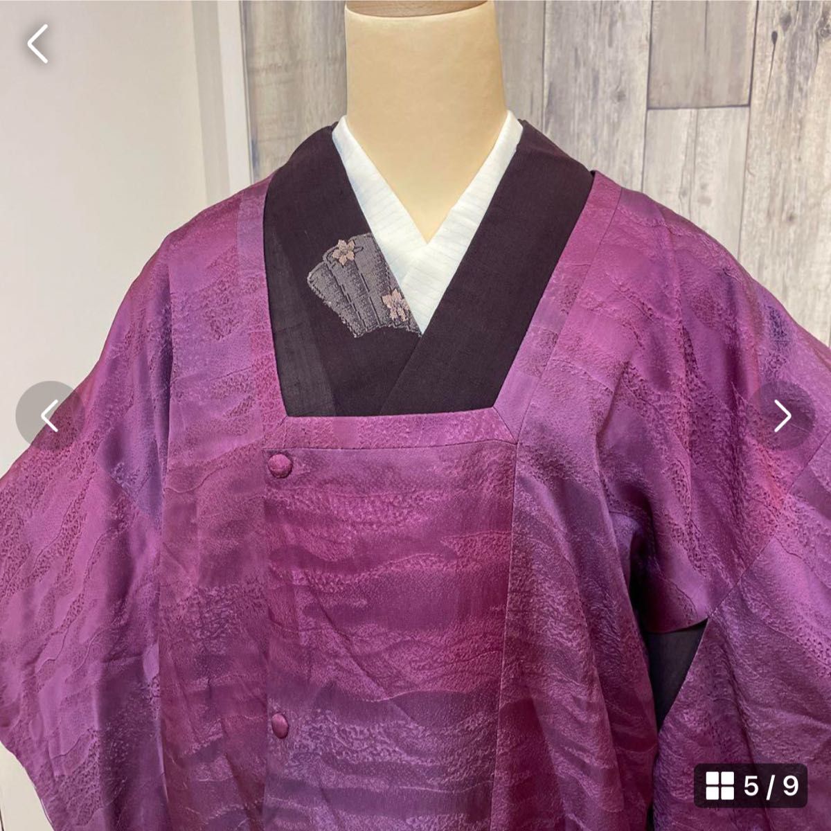 新品 特選 道行 ロング 袷 裄長 102 68｜Yahoo!フリマ（旧PayPayフリマ）