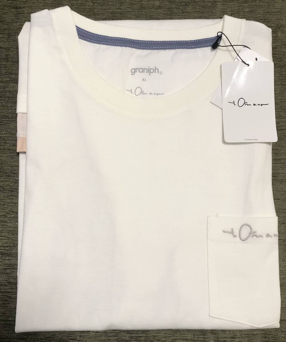 XLサイズ【新品】Tシャツ 天野喜孝 海辺の少女 バックプリントT XLサイズ【新品】Tシャツ 天野喜孝 海辺の少女 バックプリントT