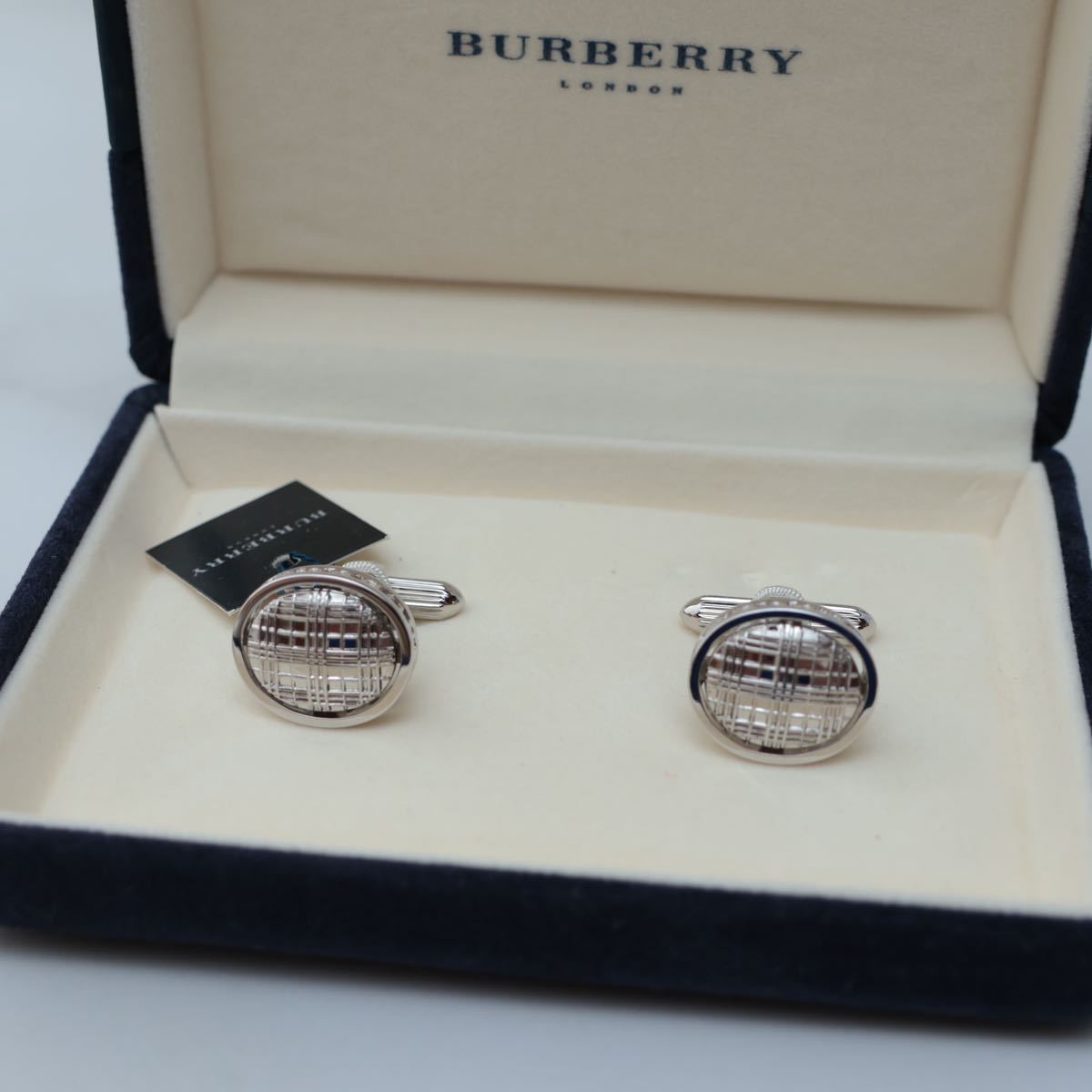 デッドストック 925 バーバリー ロンドン BURBERRY LONDON カフス カフリンクス