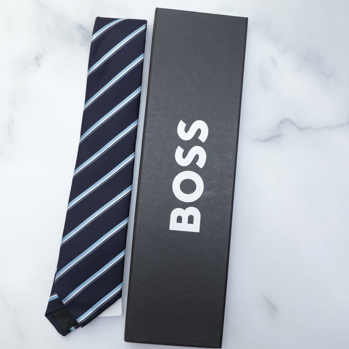未使用 HUGO BOSS ヒューゴ ボス ネクタイ 箱付き|PayPayフリマ