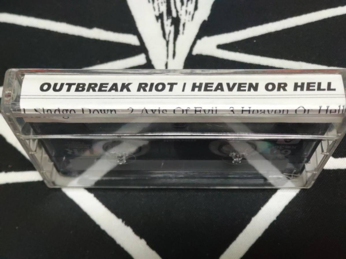 OUTBREAK RIOT/heaven or hell THRASH METAL スラッシュメタル_画像2