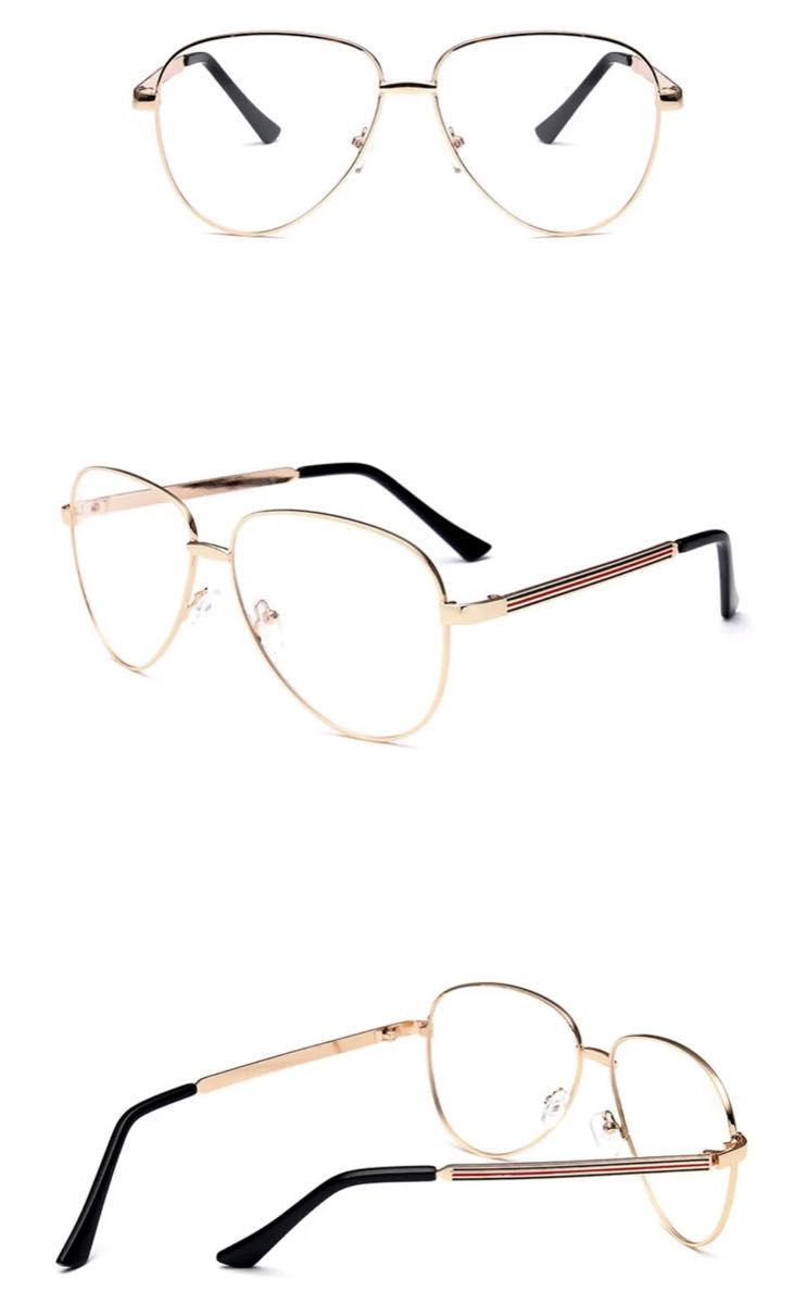 ティアドロップ PCメガネ　メガネ ブルーライトカット　サングラス　伊達眼鏡 パソコン　目の保護　イタリアカラー　