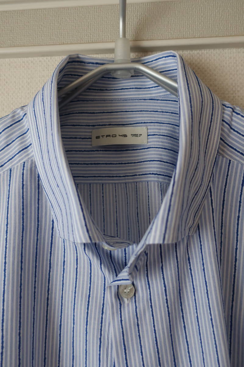 エトロ（ETRO）; イタリア製・ワイシャツ・サイズ45・2点セット _画像3