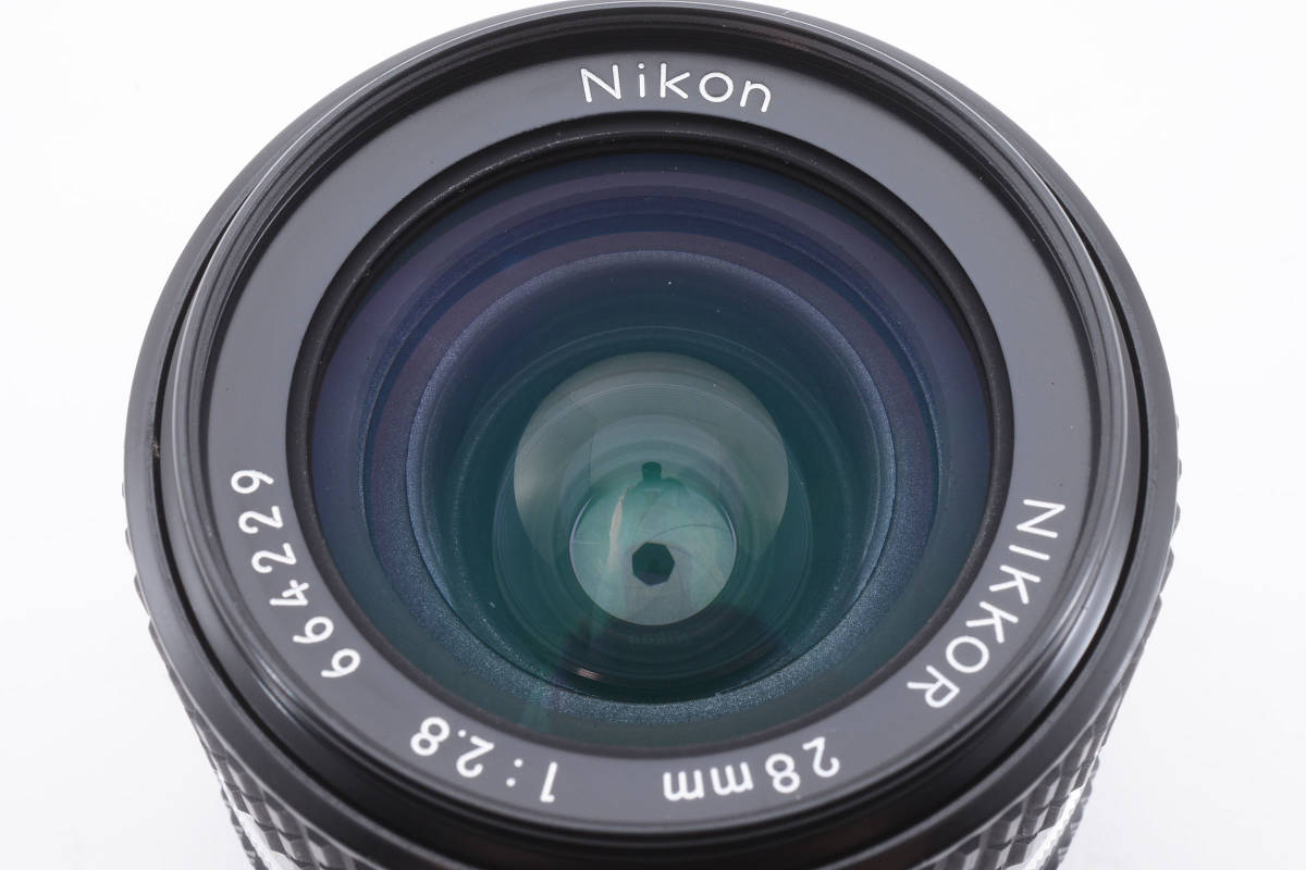 ★美品★ NIKON NIKKOR Ai-S 28mm f2.8 ニコン レンズ #2132_画像3