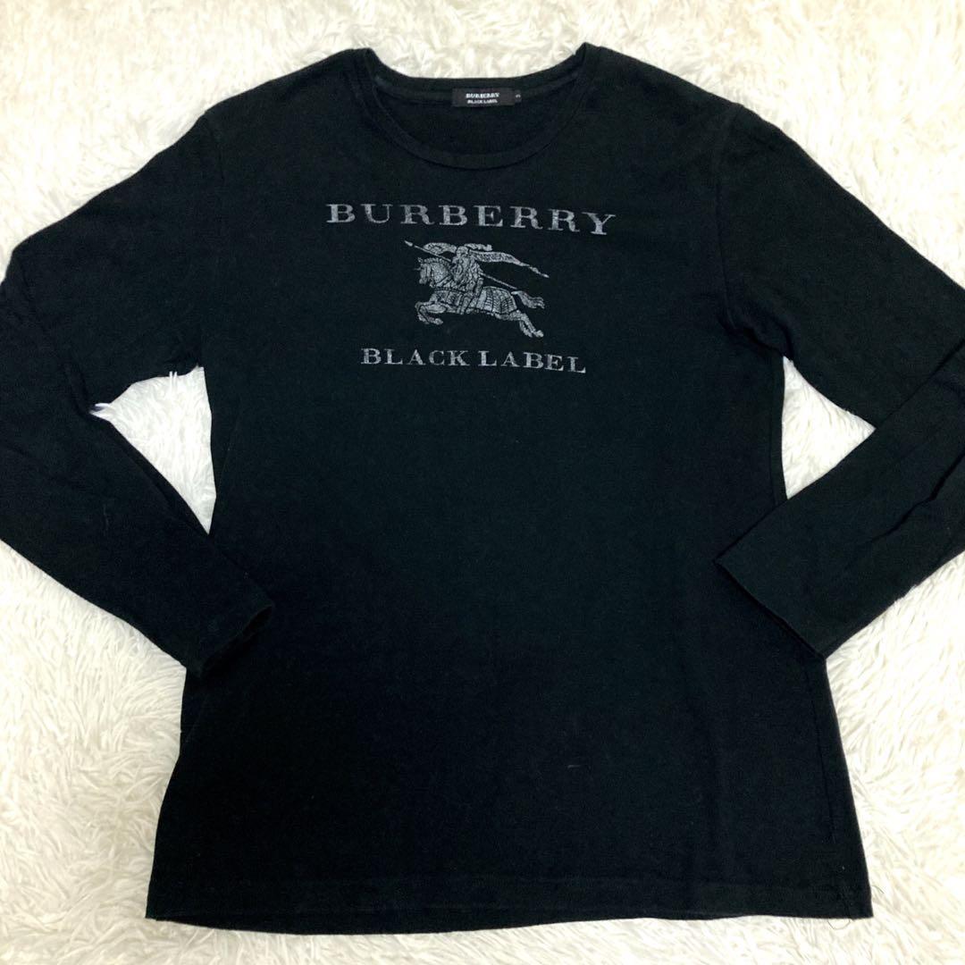 BURBERRY BLACK LABEL バーバリーブラックレーベル ホースロゴプリント