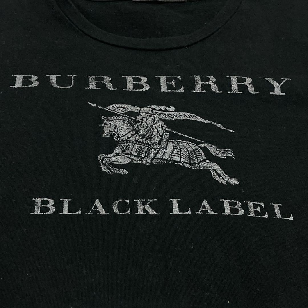 BURBERRY BLACK LABEL バーバリーブラックレーベル ホースロゴプリント