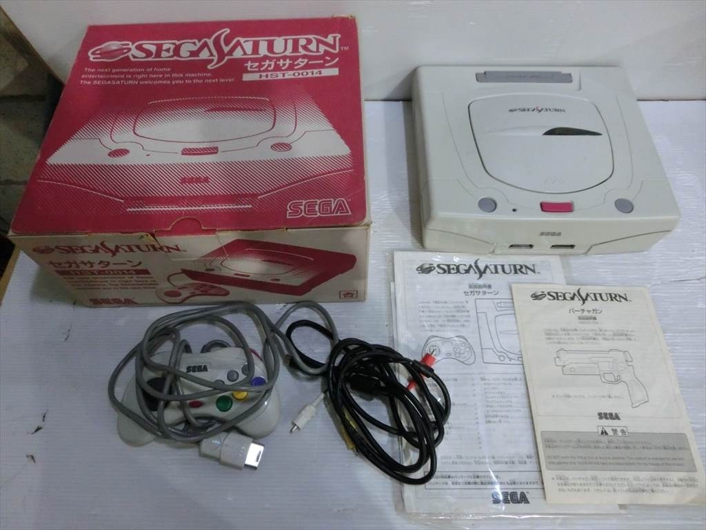 ヤフオク! - T【Z1-64】【140サイズ】セガサターン 本体・バ