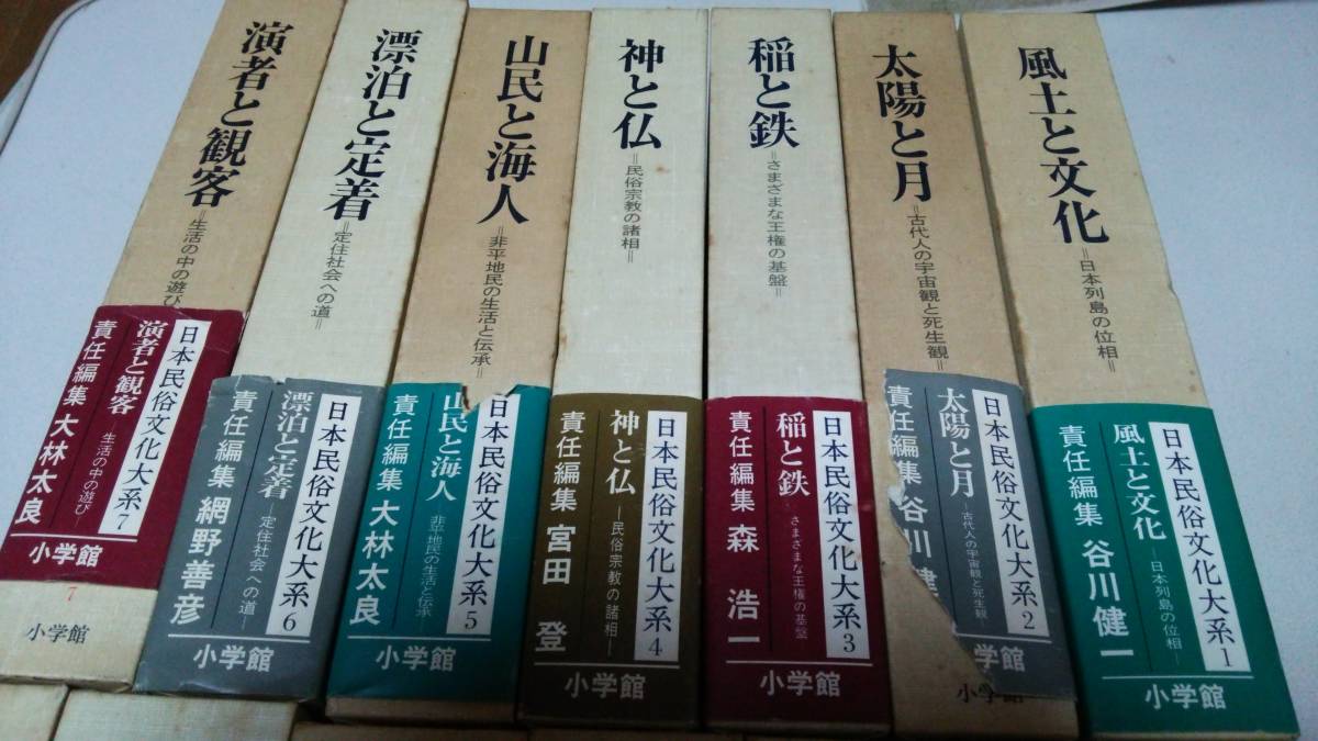 『日本民俗文化大系』全14巻索引1　揃　小学館