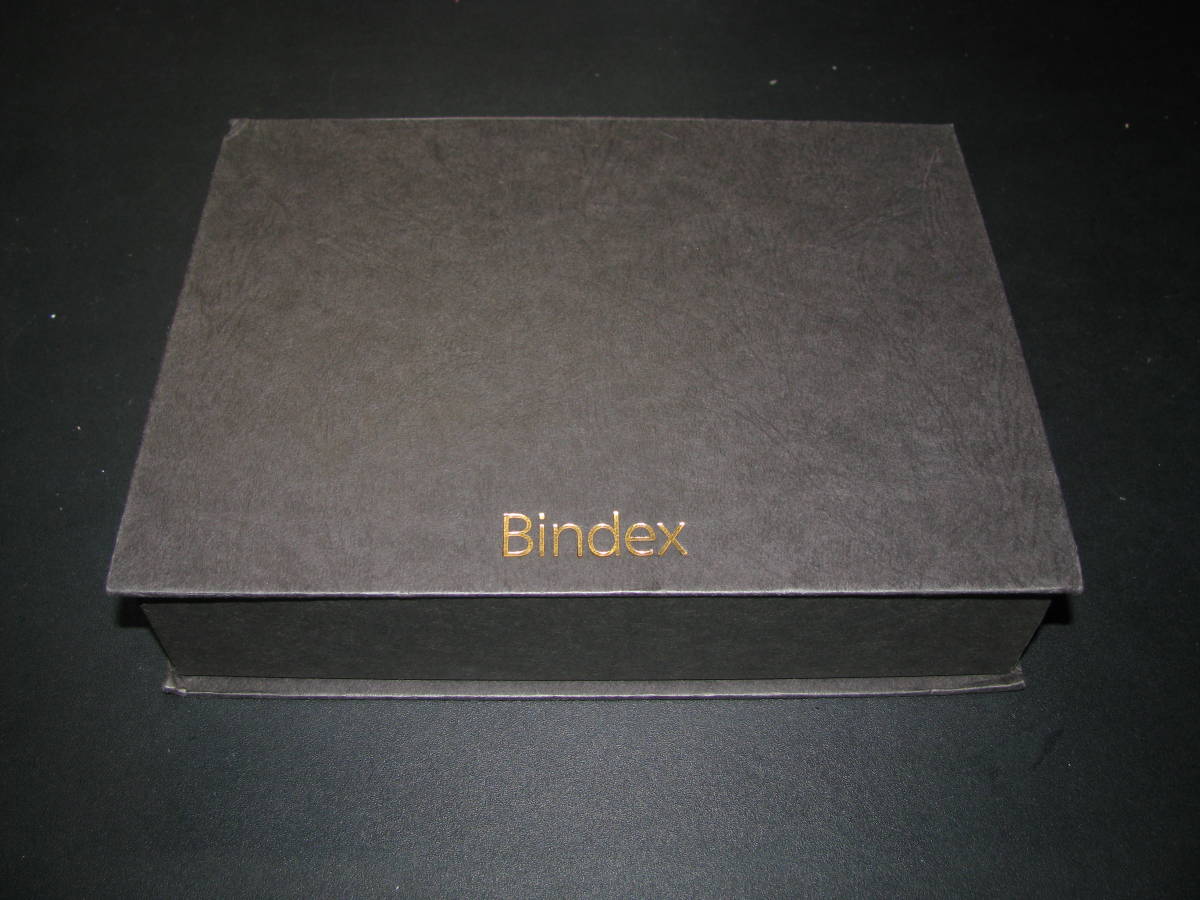 Bindex/バインデックス システム手帳 ダンディータイプ皮革調　ダークブラウン バイブルサイズ　未使用品_画像9