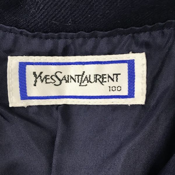 送料込★YSL/イヴサンローラン★ハーフボタン/長袖ワンピース【女の子100/赤系/レッド系/タータンチェック】Yves Saint Laurent◆BF921_画像5