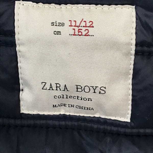 ザラ/ZARA BOYS Collection★中綿入り/防寒ブルゾン/ジャケット【152cm/11-12/紺/navy blue】Coats/Jackets/Jumpers◆BH264_画像7