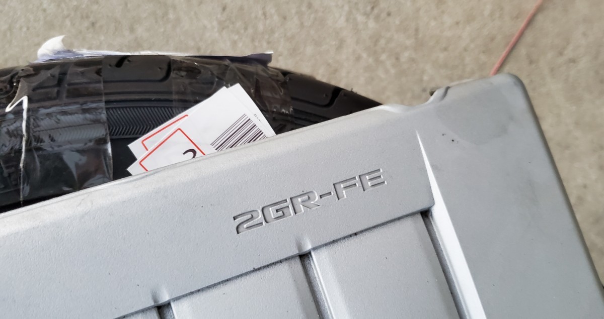 トヨタ　エスティマ　GRS55　純正　エンジンカバー　2GR-FE_画像7