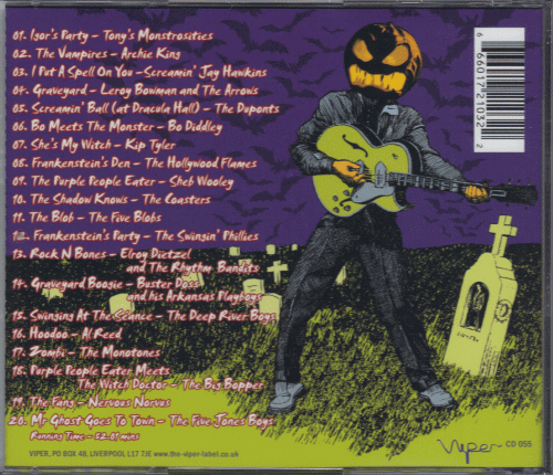 【新品/輸入盤CD】VARIOUS ARTISTS/The Ultimate Rockin' Halloween Party-American Horror Songs 1930s-1950s_(出品商品はシールド状態です)