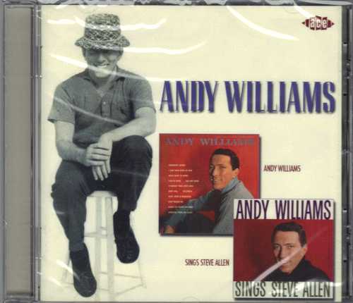 【新品/輸入盤CD】ANDY WILLIAMS/ANDY WILLIAMS & ANDY WILLIAMS Sings STEVE ALLEN_画像1