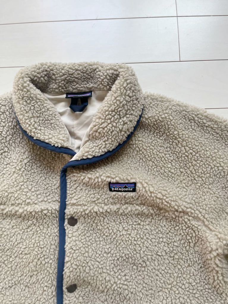 年製 patagonia パタゴニア ショールカラー フリース ジャケット