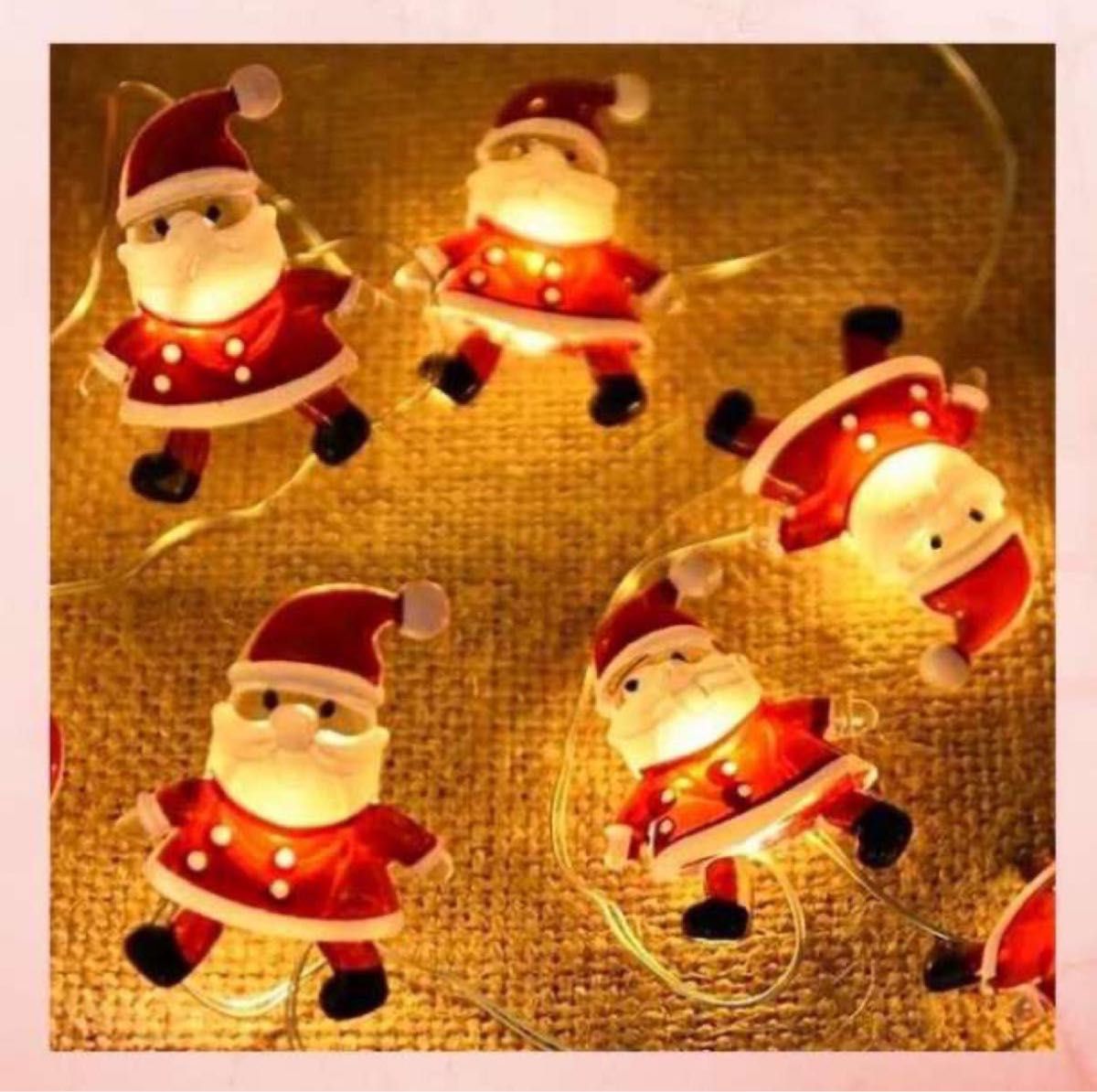 クリスマス LED飾り オーナメント イルミネーション サンタクロース