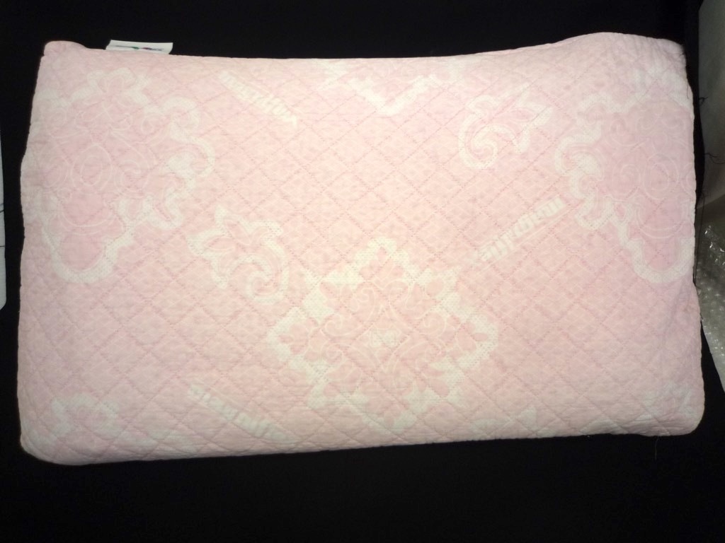 マニフレックス まくら 枕 ピロー カバー付き セット 2個 寝具/布団 magniflex ピンクカバー 優しく包み込み お買得 必見 注目 _マニフレックス枕です