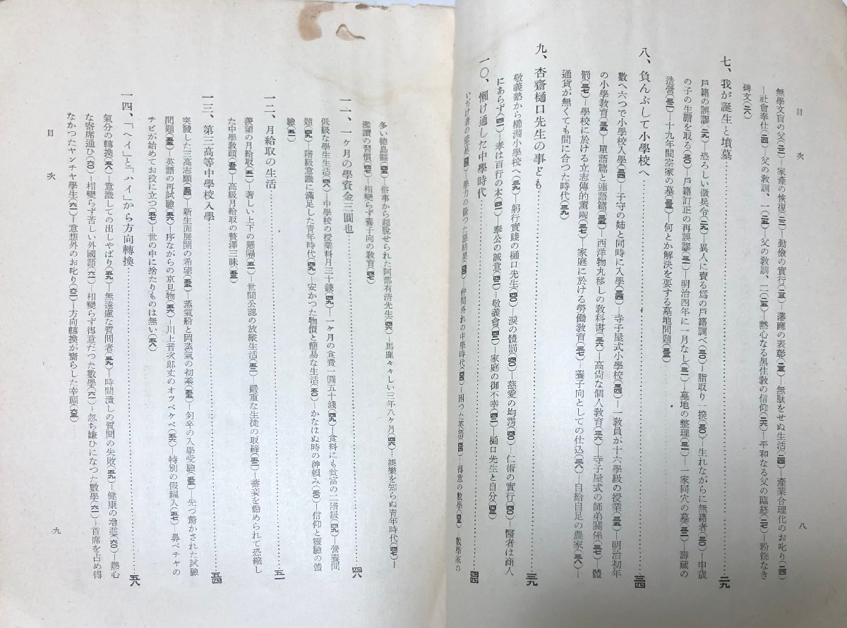 .8. calendar memory six 10 year . times .. rice field ..274P second next world large war front. Japanese history . person literature .. archaeology ethnology 