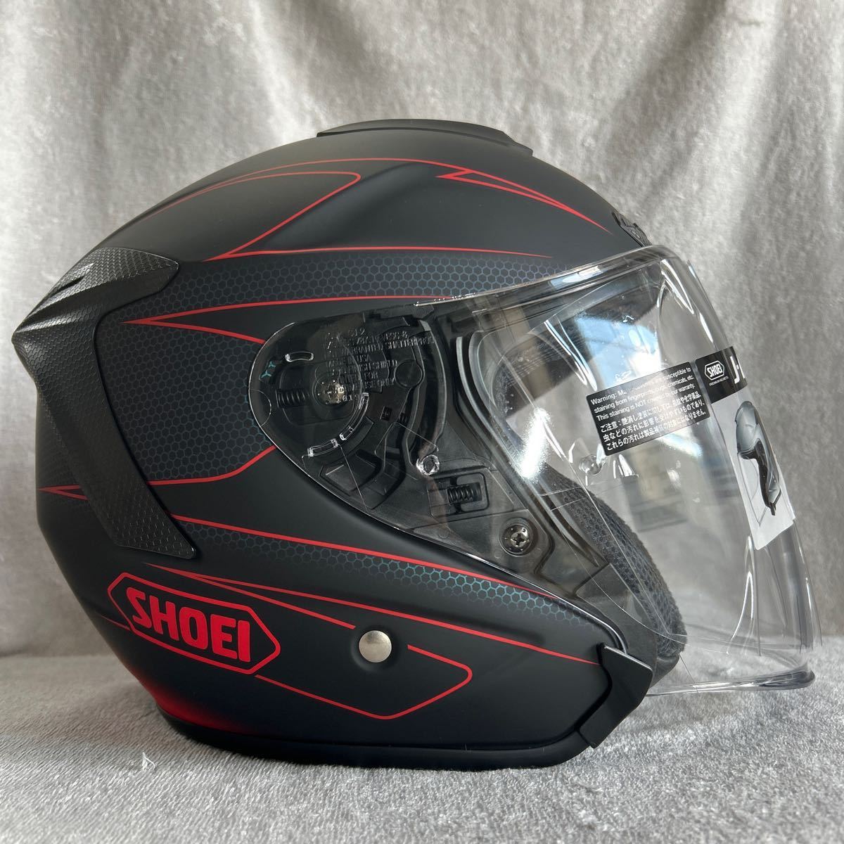 廃盤 SHOEI J-FORCE4 MODERNO Lサイズ 59cm モデルノ ショウエイ ショーエイ Jフォース Jフォース4 スポーツジェット ヘルメット A51030-2_画像5