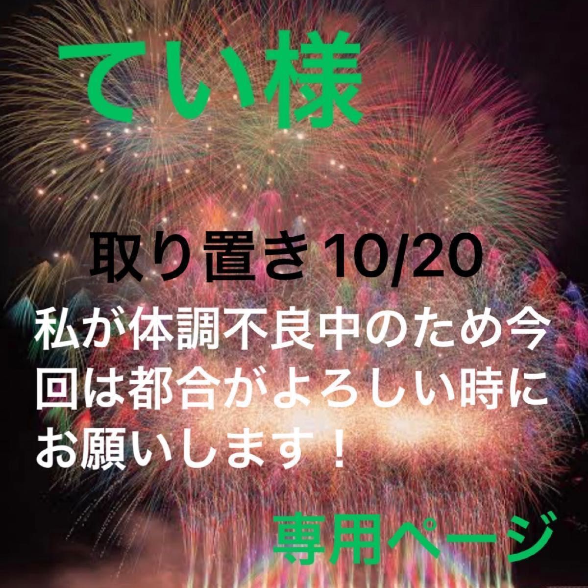 てい様専用ページ|Yahoo!フリマ(旧PayPayフリマ)