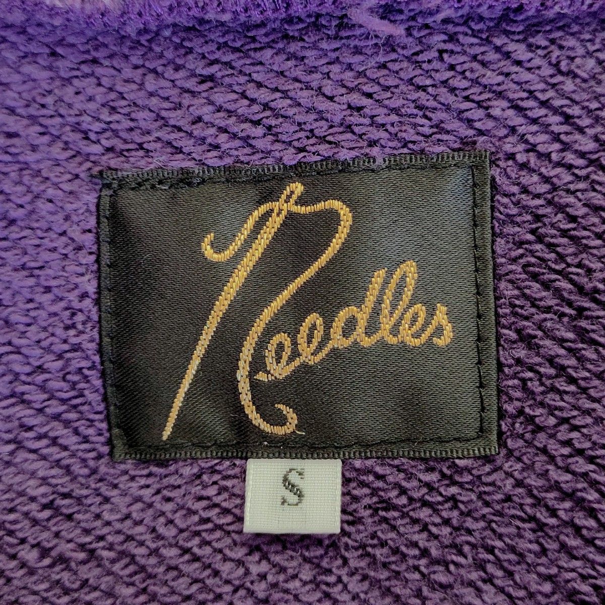 【人気デザイン】Needles ニードルス☆ビッグパピヨンパーカー　XL相当　希少カラー　パープル　即完売モデル　ビッグロゴ　蝶