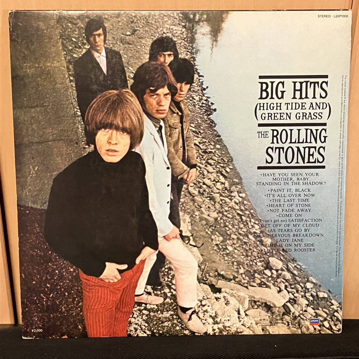 The Rolling Stones - Big Hits (High Tide And Green Grass) ローリング・ストーンズ ビッグ・ヒッツ 日本盤_画像2