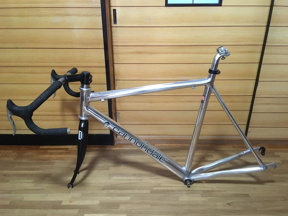 Cannondale Handmade in USA R500 キャノンデール ポリッシュ 700Cで使用